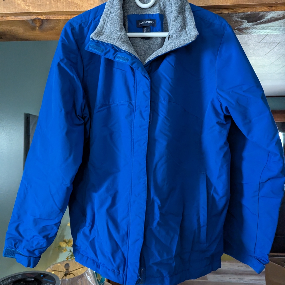 Lands' End Blue Jacket